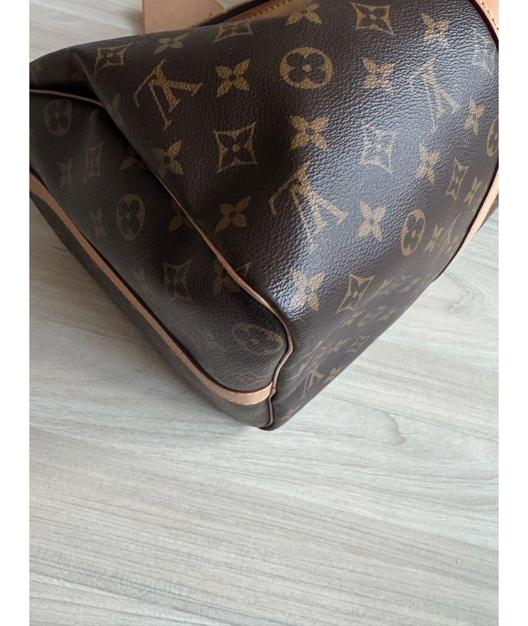 LOUIS VUITTON Коричневая дорожная/спортивная сумка, фото 5