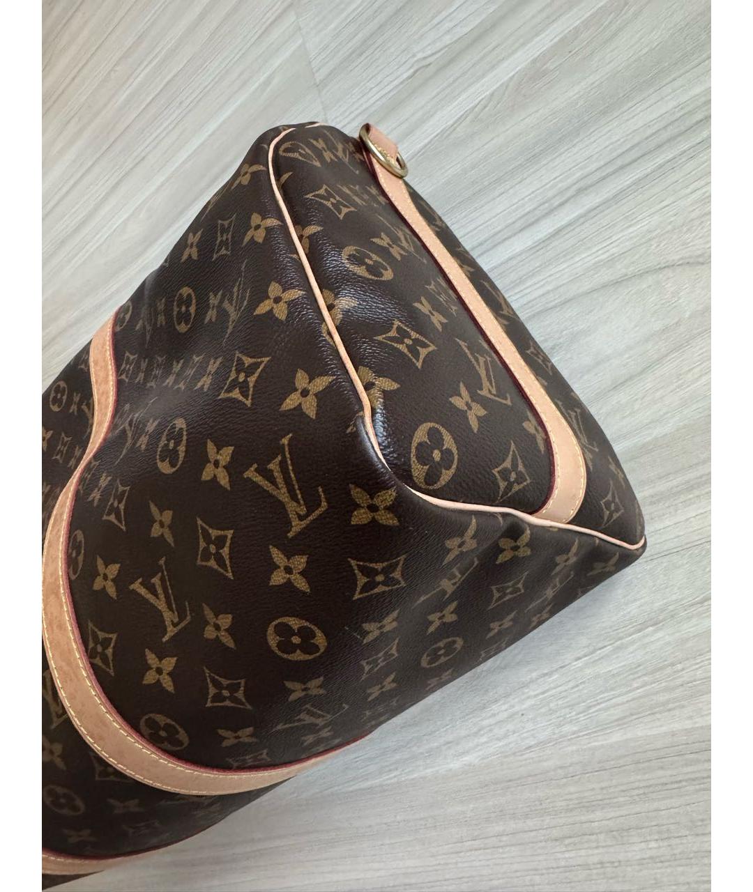 LOUIS VUITTON Коричневая дорожная/спортивная сумка, фото 3