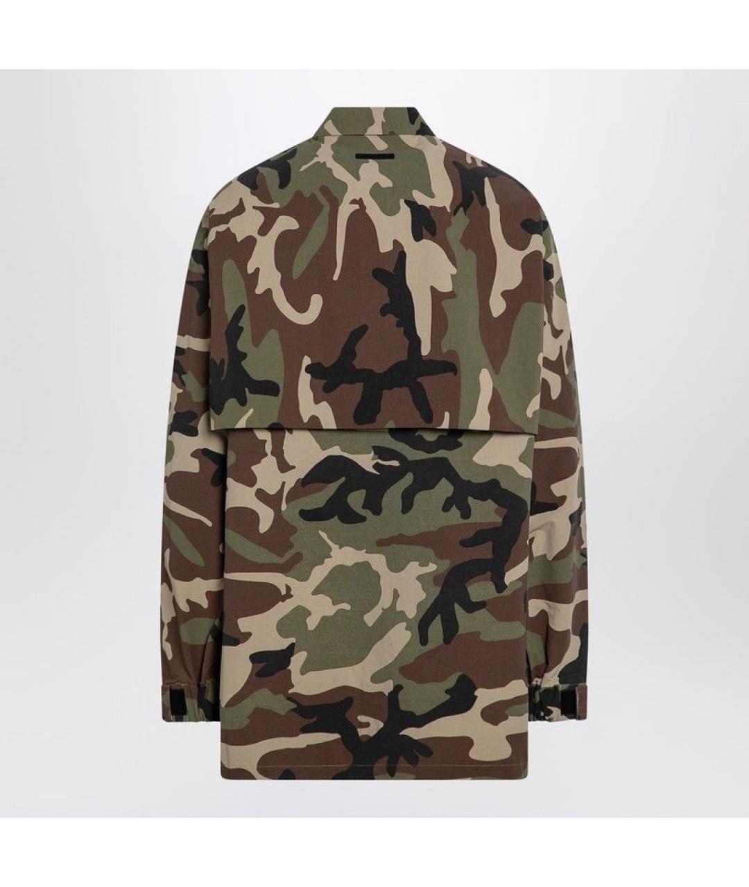 FEAR OF GOD Хаки полиамидовая куртка, фото 2