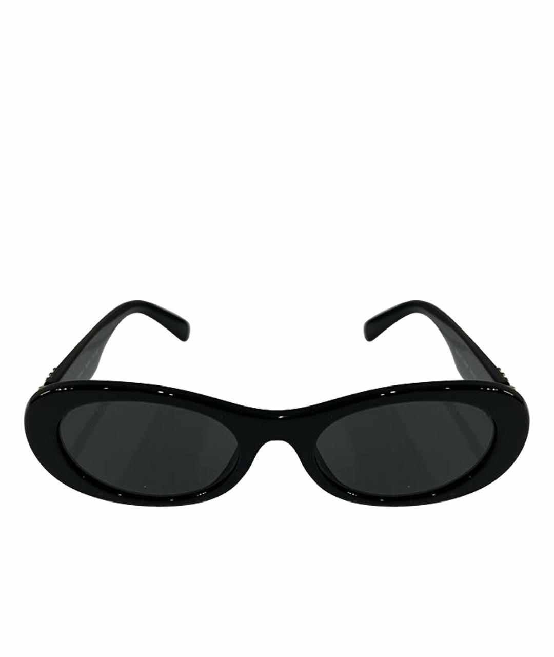 MIU MIU Черные солнцезащитные очки, фото 1