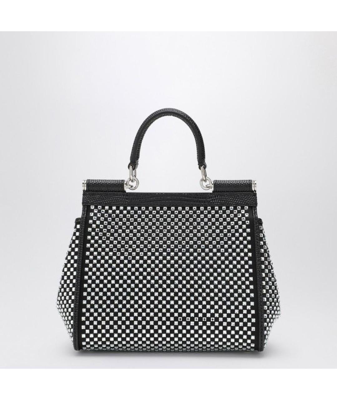DOLCE&GABBANA Мульти кожаная сумка с короткими ручками, фото 3