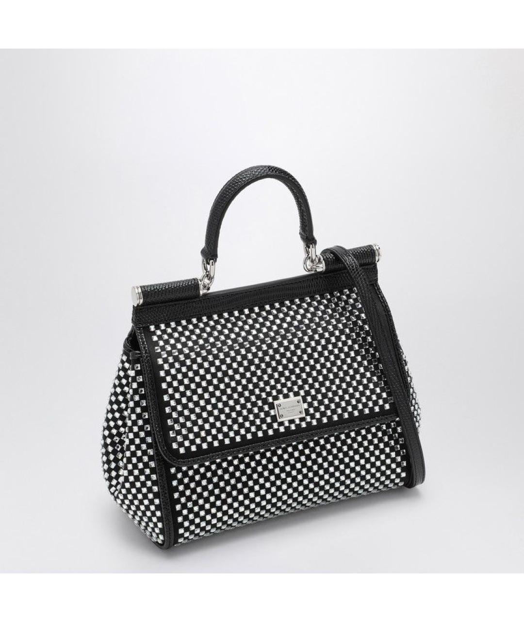 DOLCE&GABBANA Мульти кожаная сумка с короткими ручками, фото 2