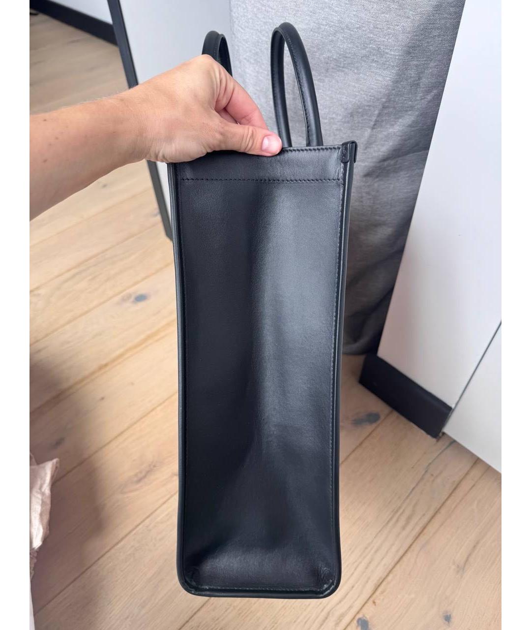 BURBERRY Кожаная сумка тоут, фото 2
