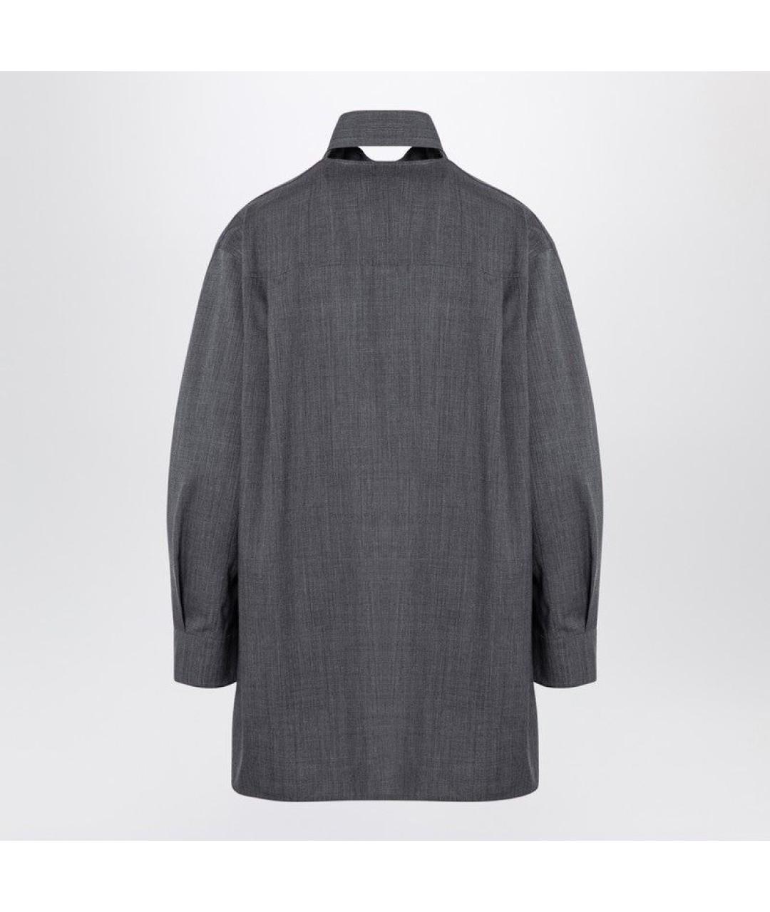 JIL SANDER Антрацитовая рубашка, фото 2