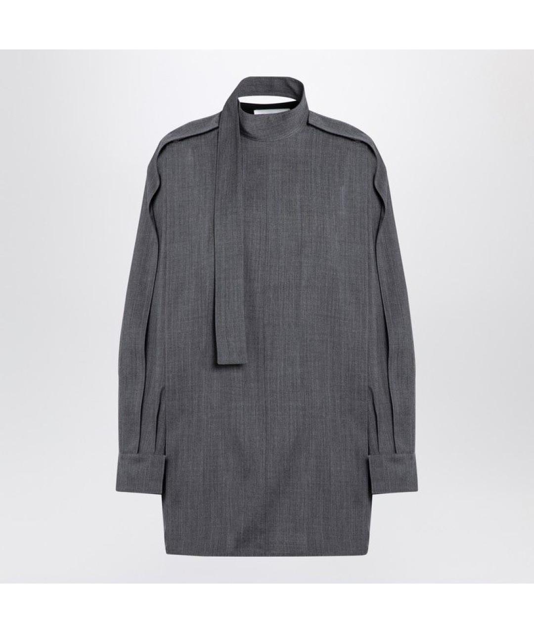 JIL SANDER Антрацитовая рубашка, фото 3