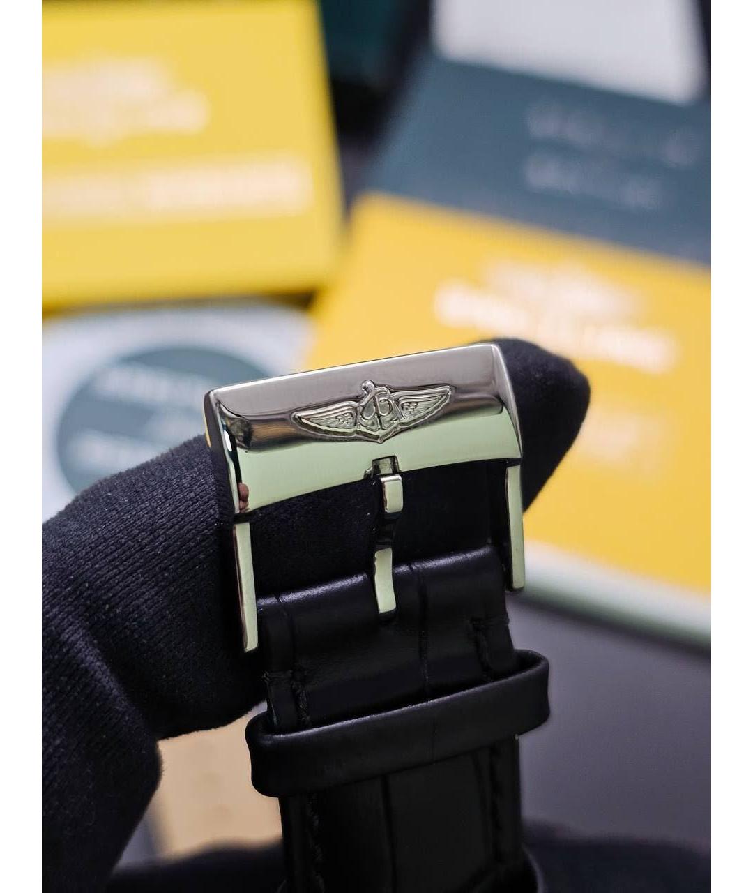 BREITLING Черные часы, фото 6