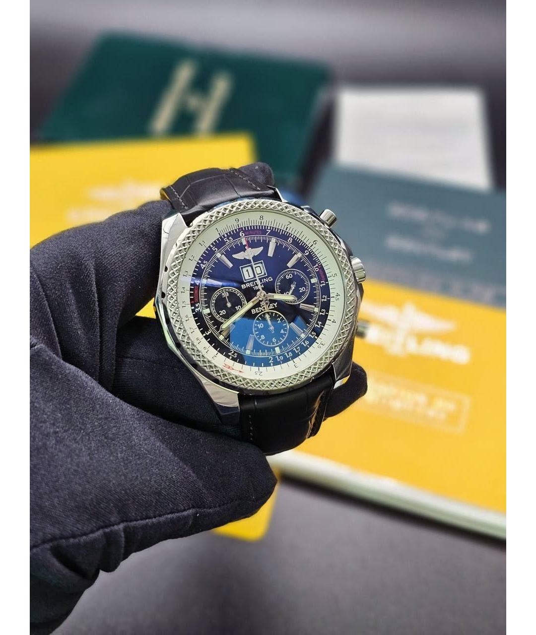 BREITLING Черные часы, фото 3