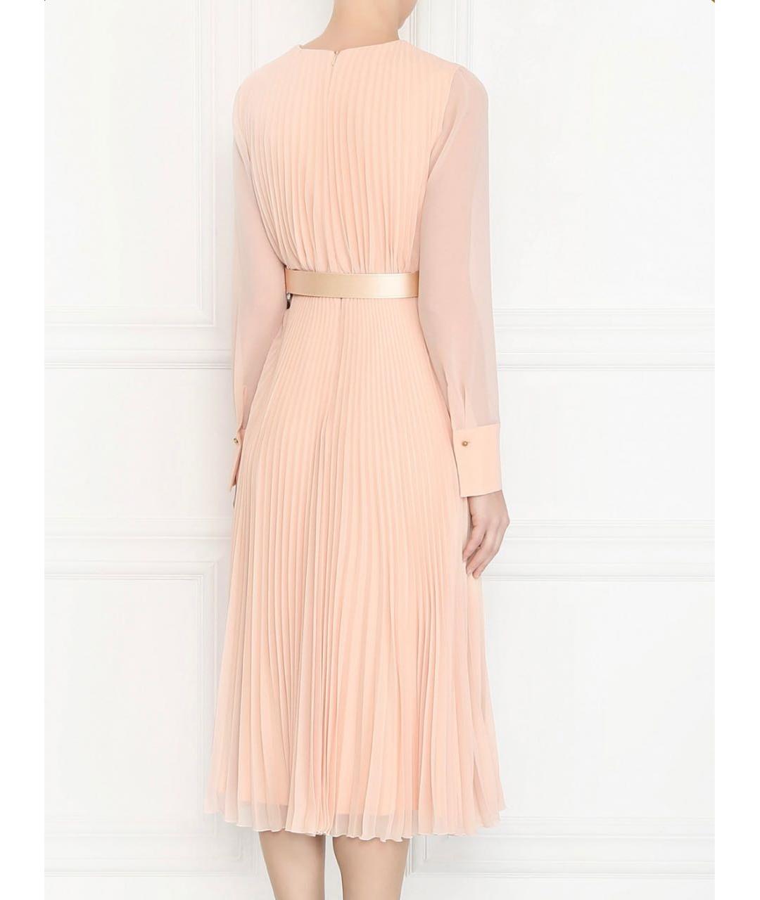 MAX MARA Розовое ацетатное вечернее платье, фото 2