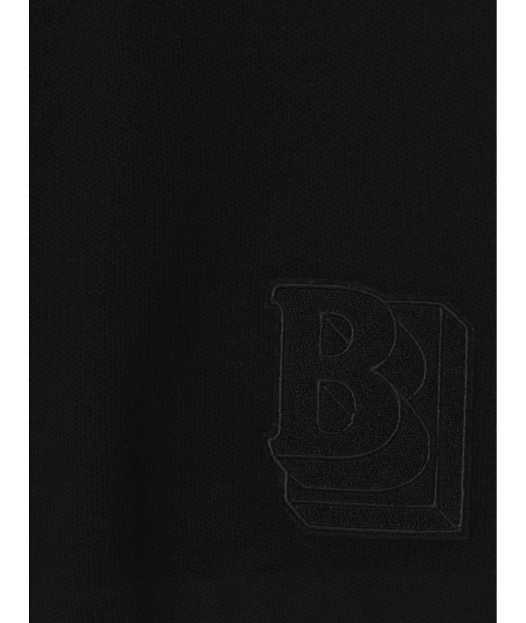 BURBERRY Черные шерстяные шорты, фото 4