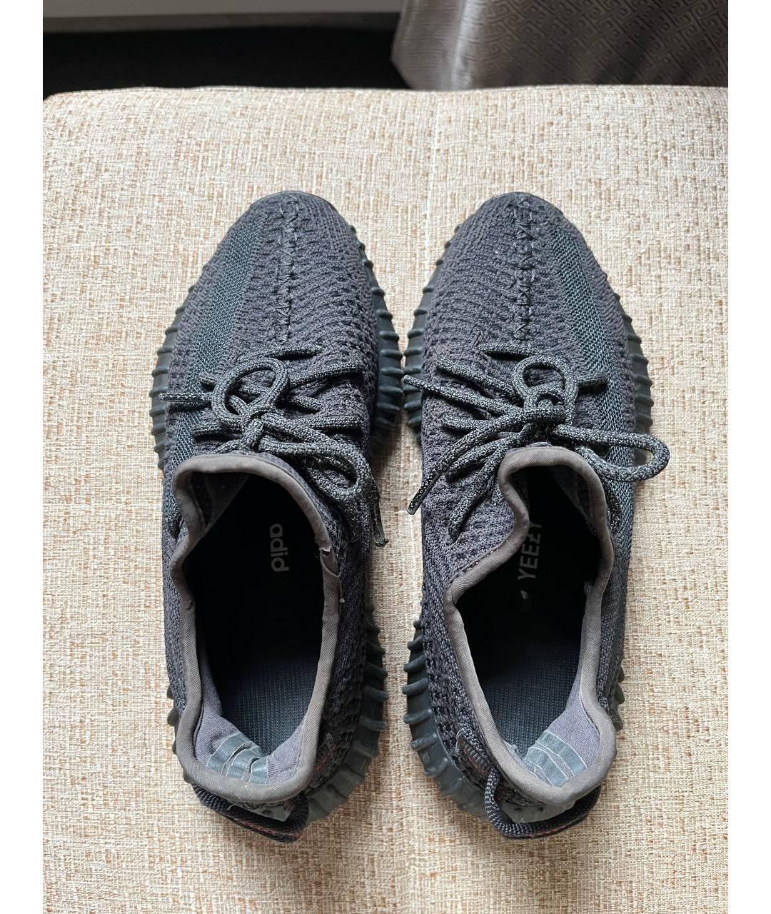ADIDAS YEEZY Черные текстильные кроссовки, фото 3