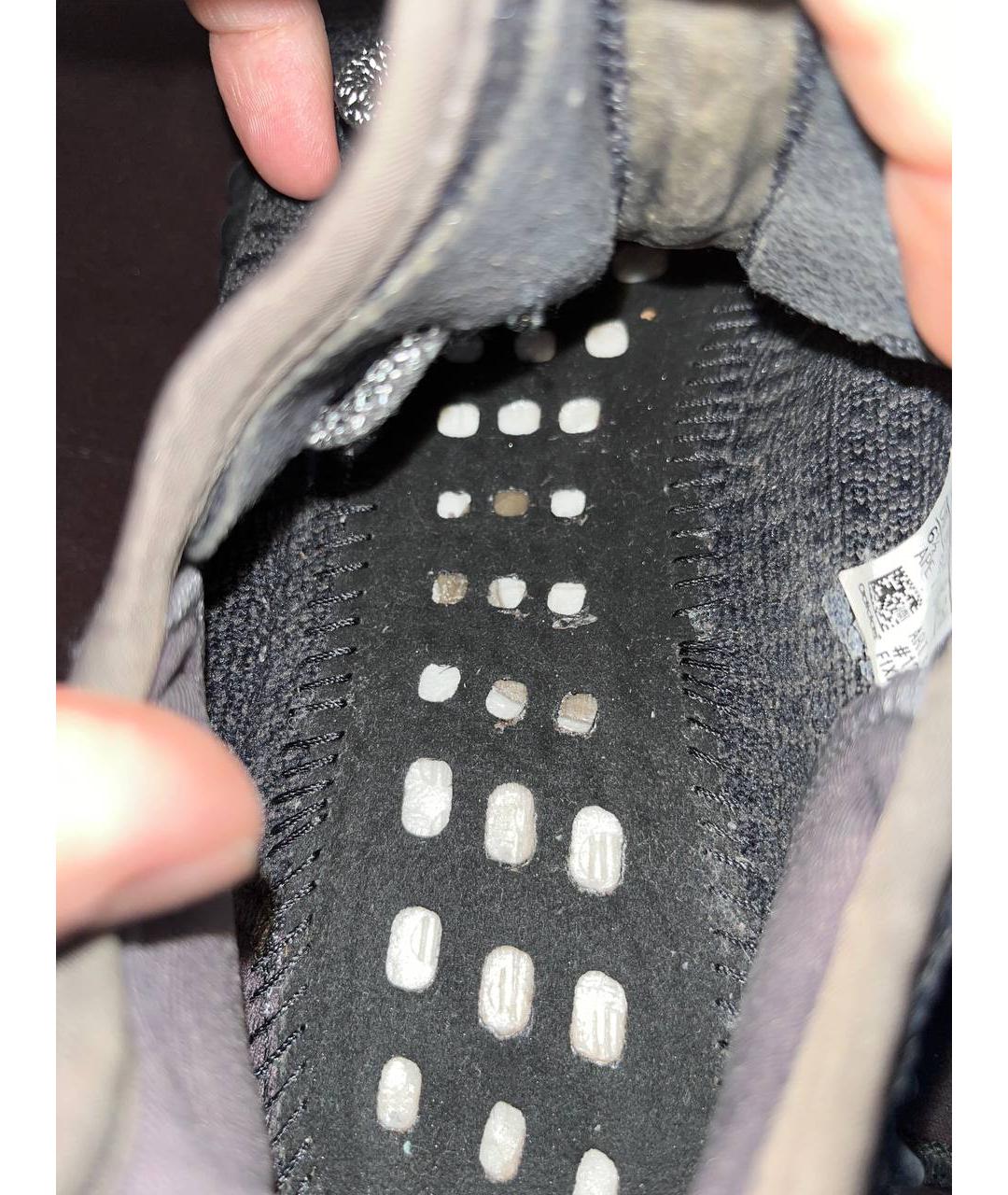 ADIDAS YEEZY Черные текстильные кроссовки, фото 6