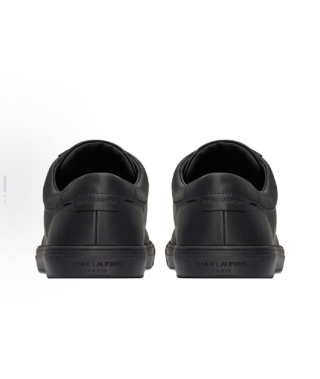 SAINT LAURENT Черные кеды, фото 4