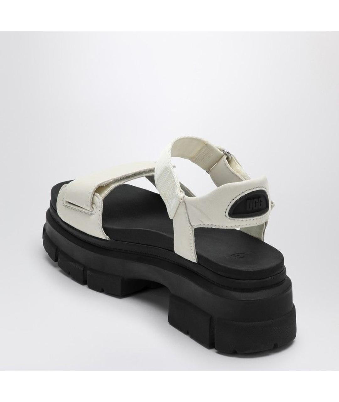 UGG AUSTRALIA Мульти кожаные сандалии, фото 4