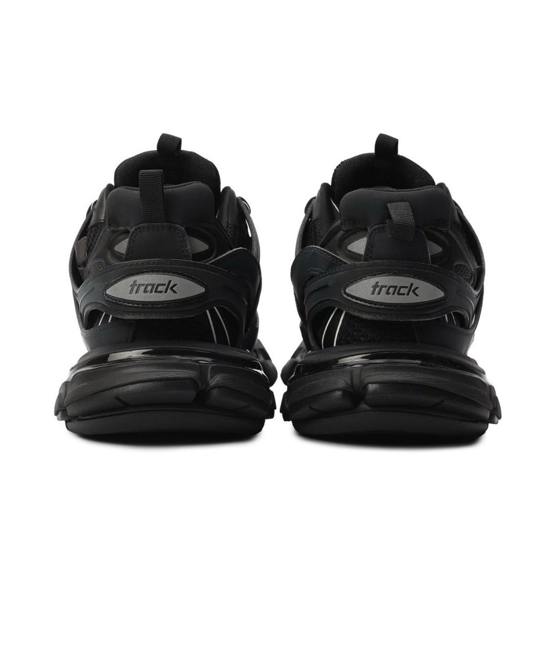 BALENCIAGA Черные низкие кроссовки / кеды, фото 3
