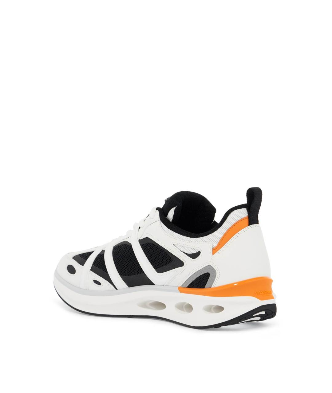 VALENTINO Мульти кожаные низкие кроссовки / кеды, фото 3