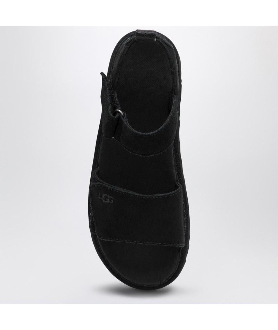 UGG AUSTRALIA Черные сандалии, фото 3