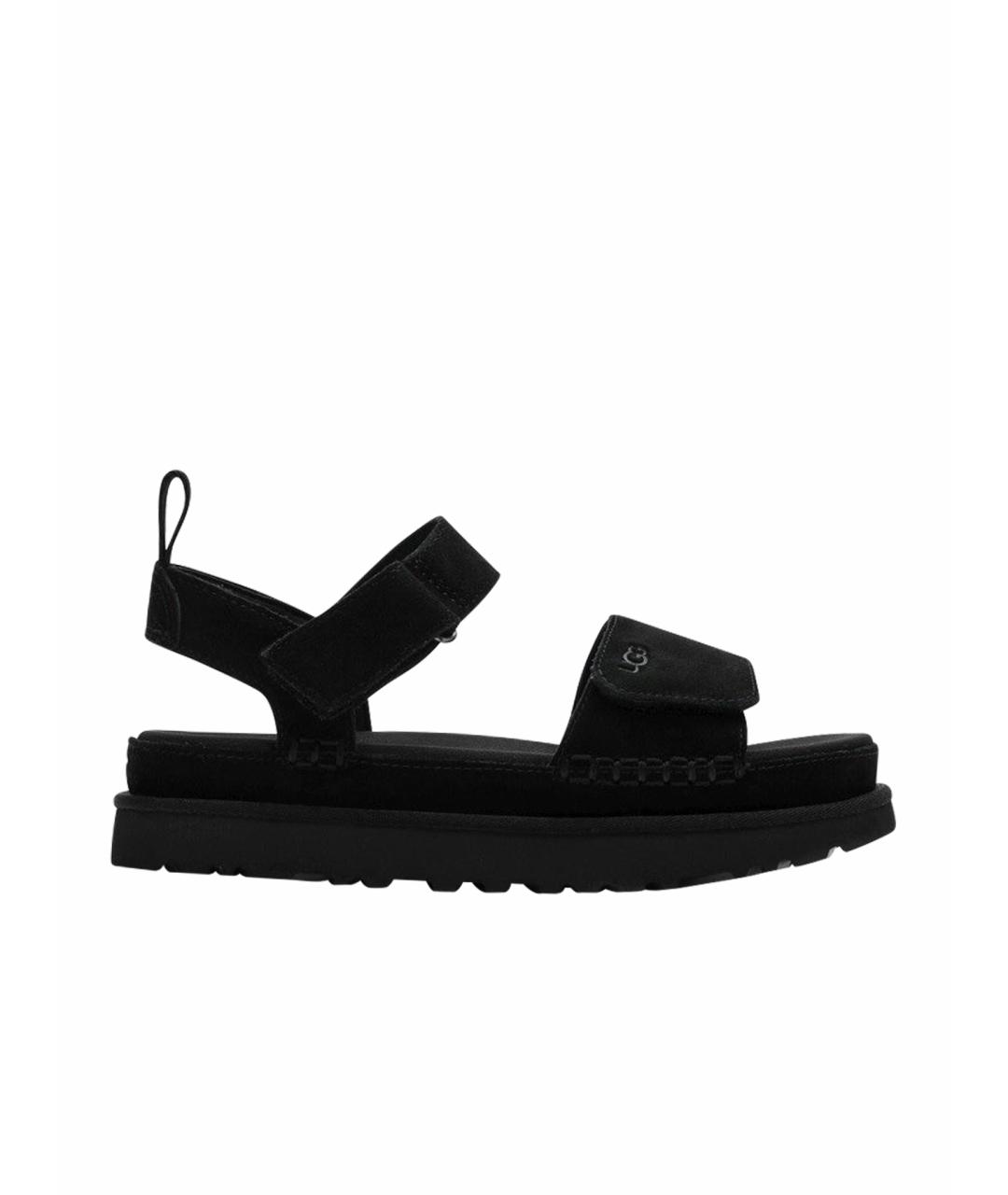UGG AUSTRALIA Черные сандалии, фото 1