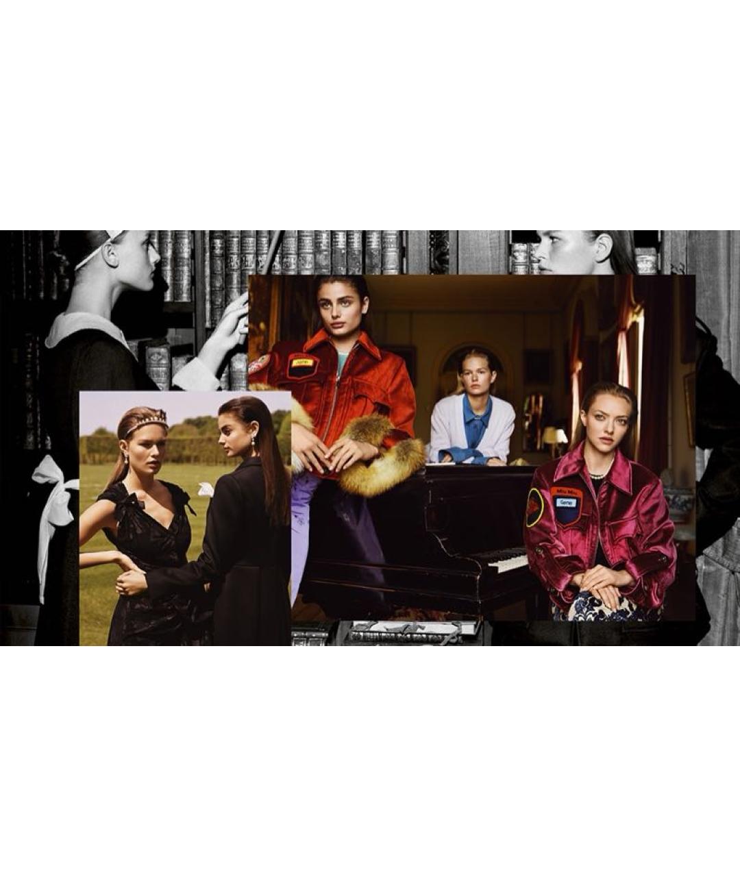 MIU MIU Фиолетовая велюровая куртка, фото 8