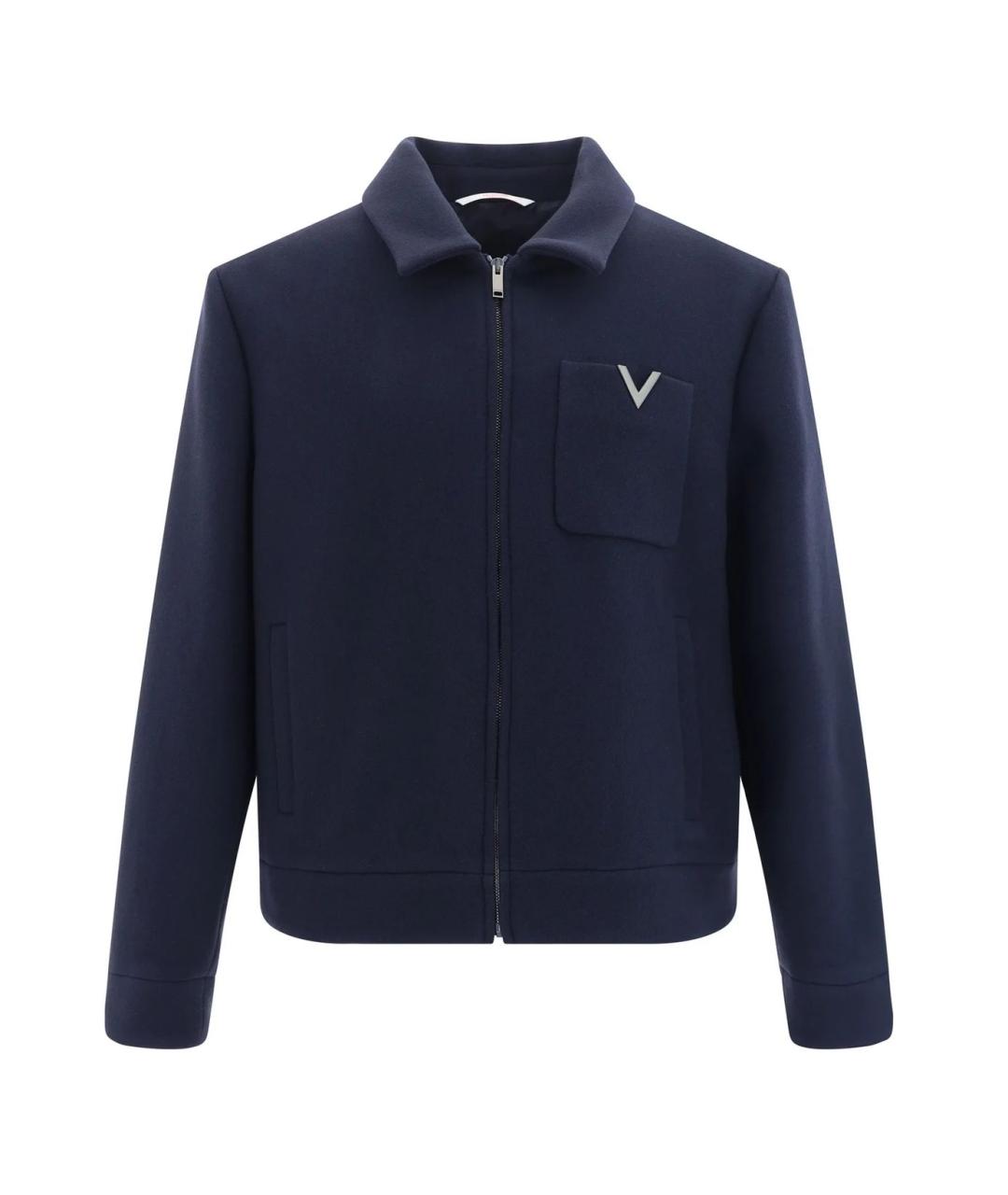 VALENTINO Темно-синяя куртка, фото 1