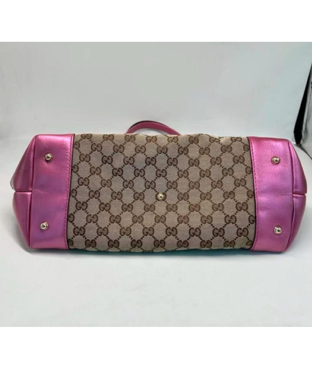 GUCCI Розовая сумка тоут, фото 3
