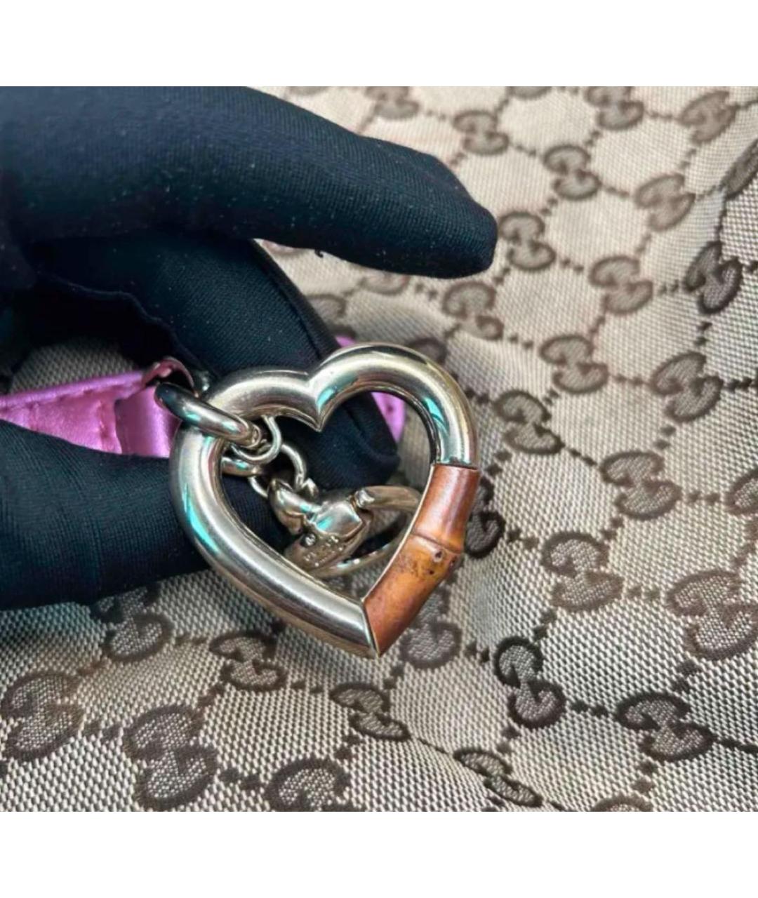 GUCCI Розовая сумка тоут, фото 6