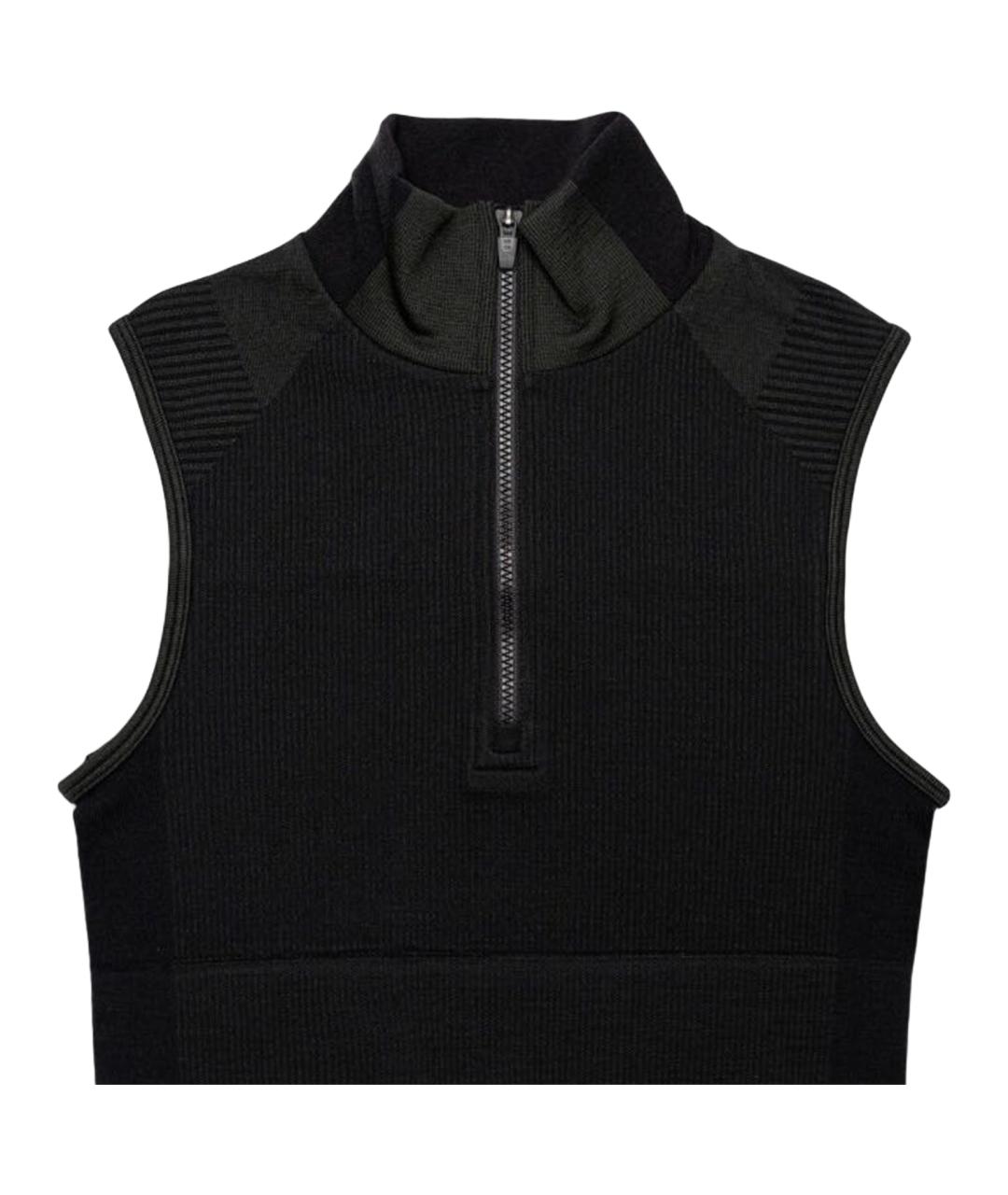 Y-3 Черная полиамидовая футболка, фото 1
