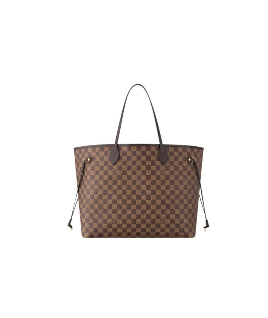 LOUIS VUITTON Коричневая сумка тоут, фото 1