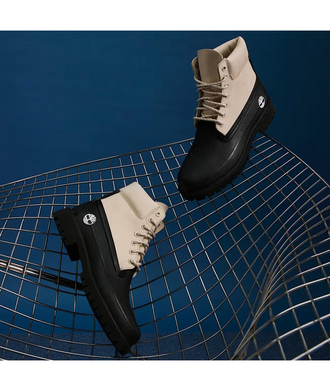 TIMBERLAND Бежевые высокие ботинки, фото 6