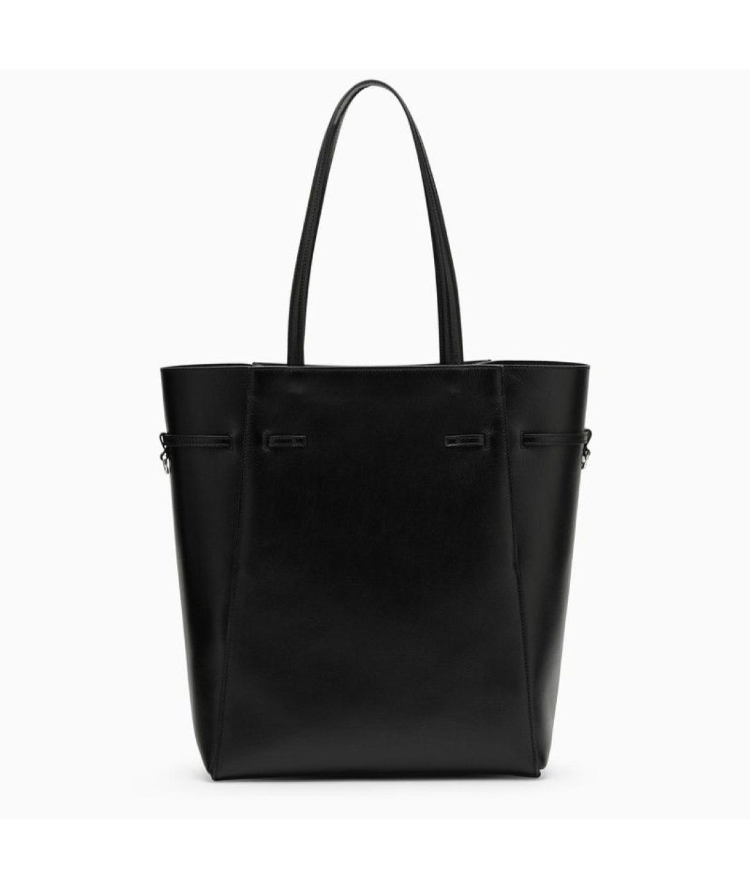 GIVENCHY Черная кожаная сумка тоут, фото 3