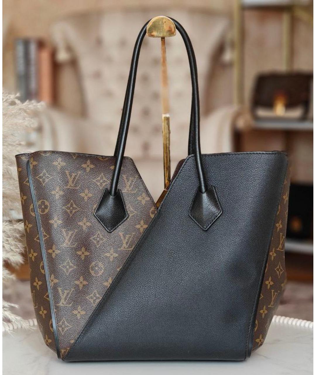 LOUIS VUITTON Коричневая сумка тоут, фото 3