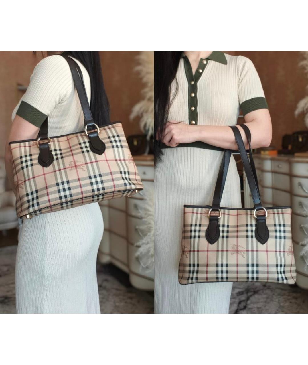 BURBERRY Сумка с короткими ручками, фото 4