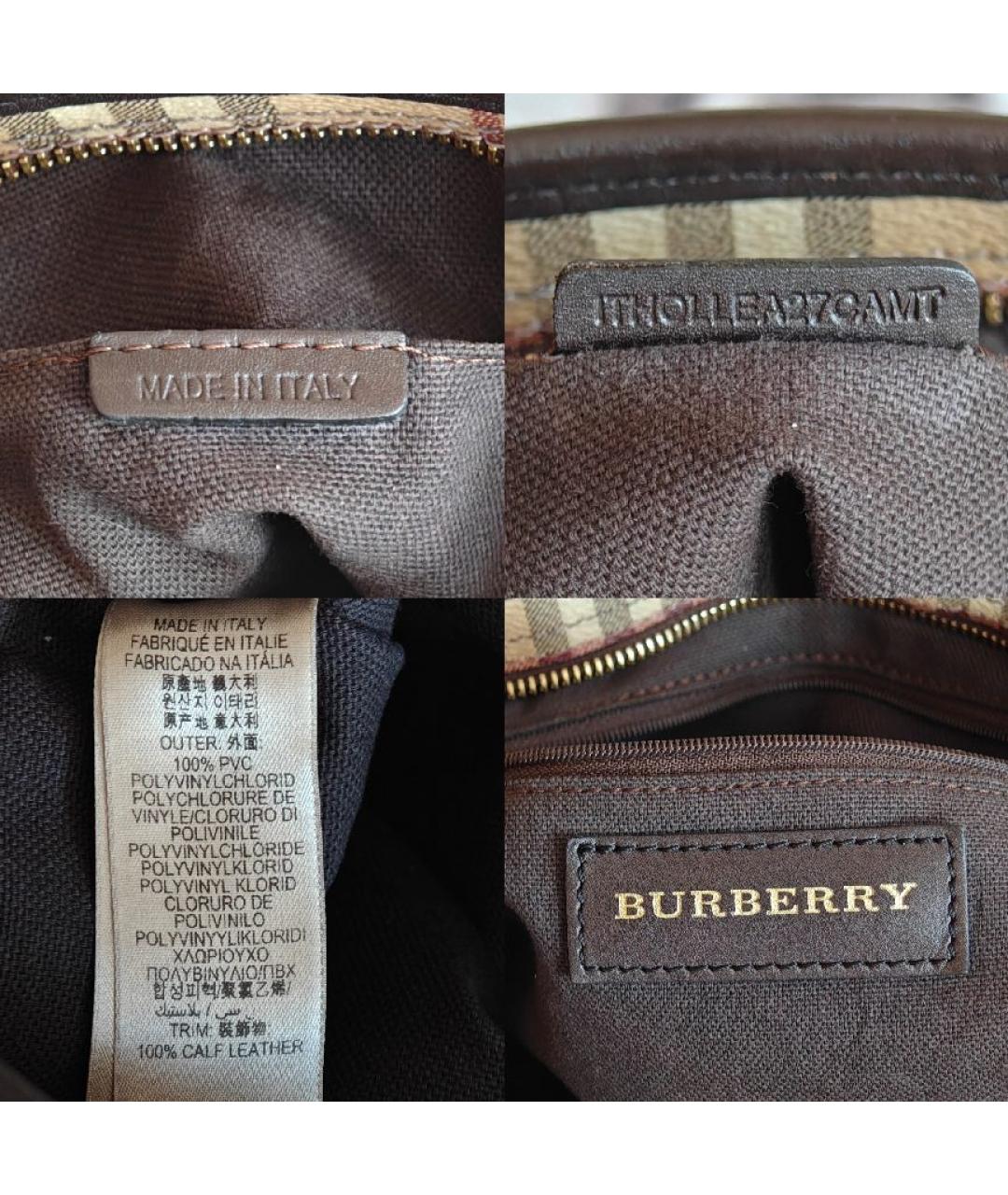 BURBERRY Сумка с короткими ручками, фото 5