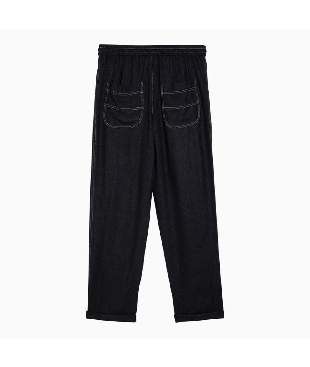 ISABEL MARANT Черные прямые брюки, фото 2