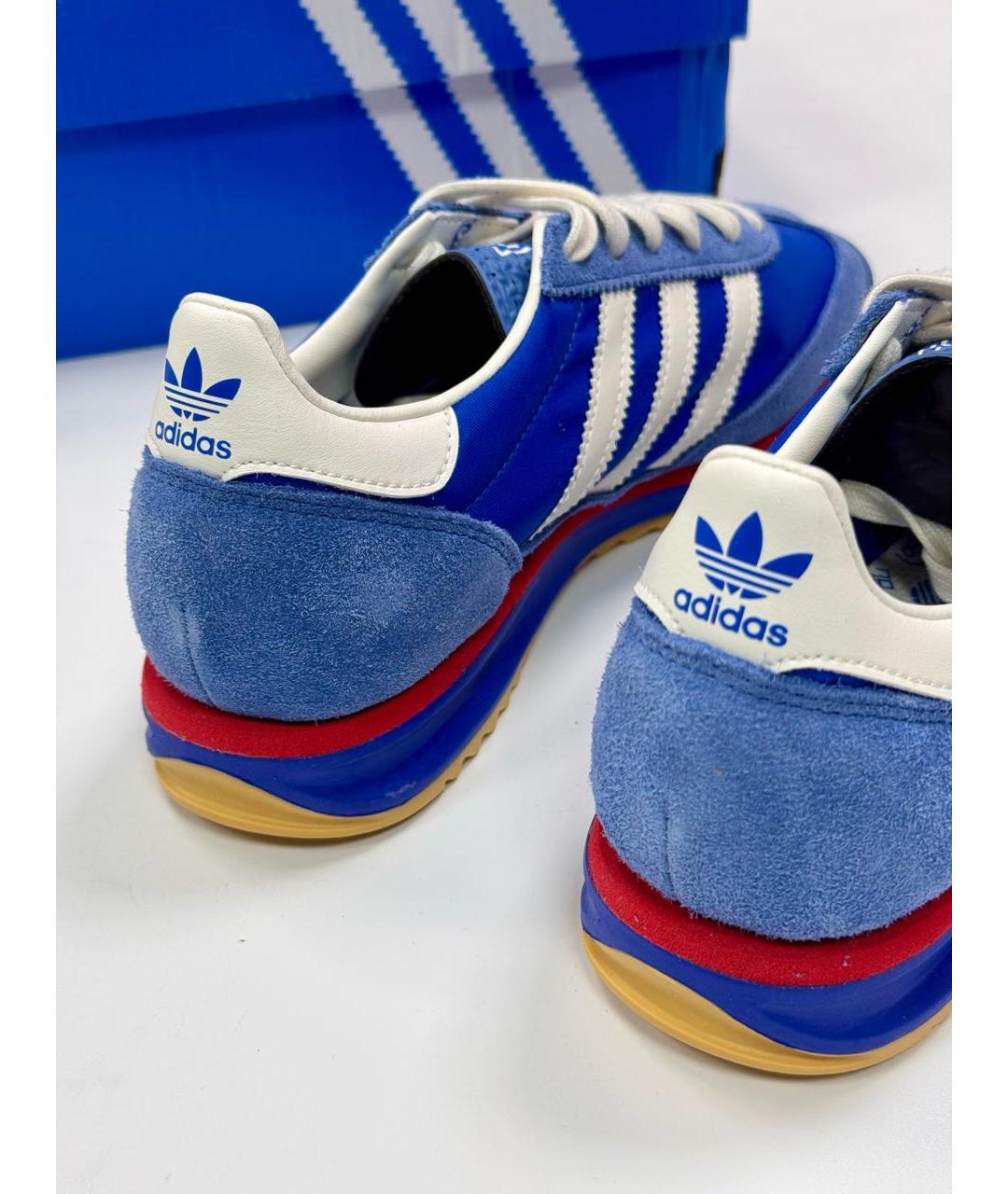 ADIDAS Синие кроссовки, фото 4