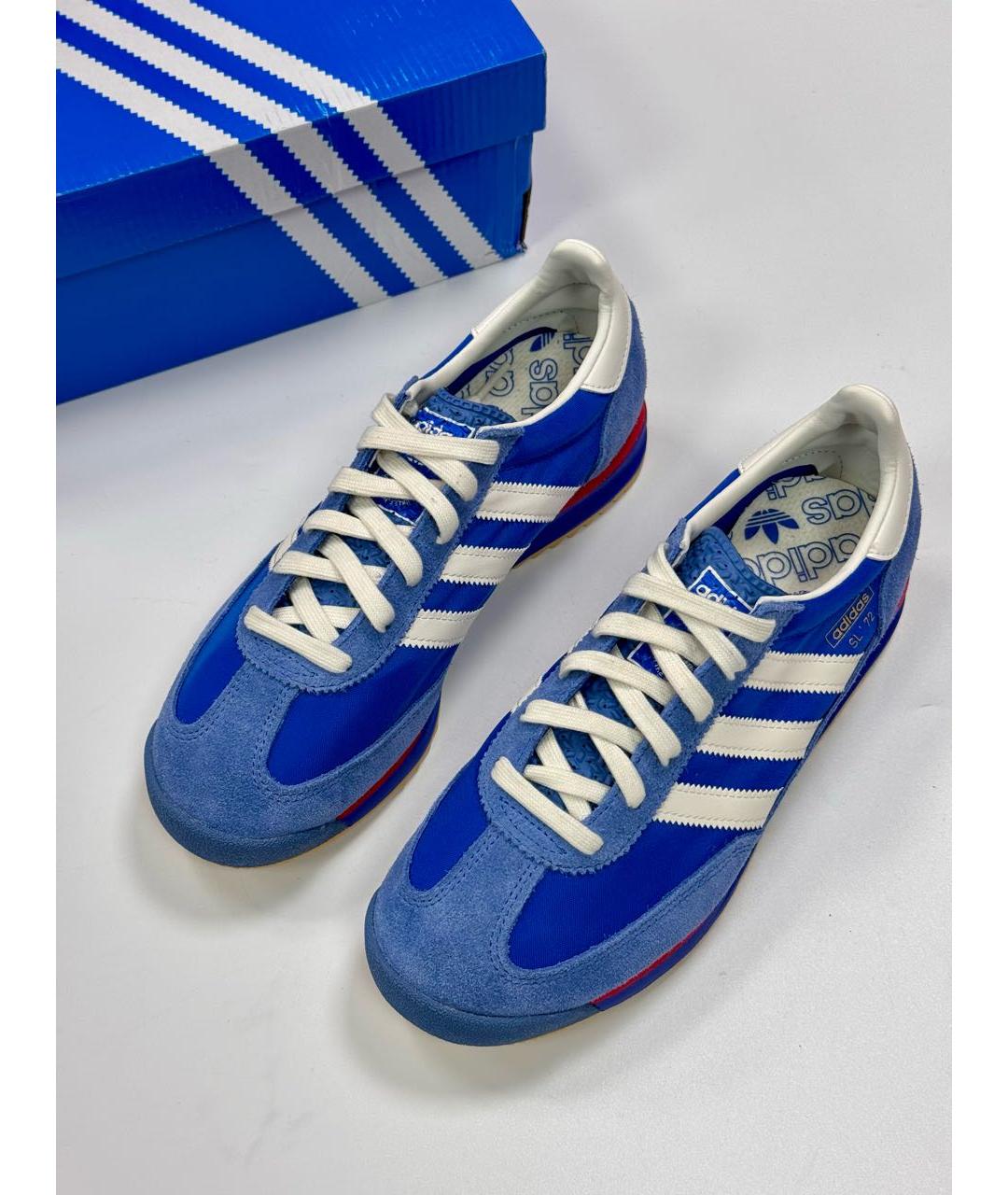 ADIDAS Синие кроссовки, фото 2