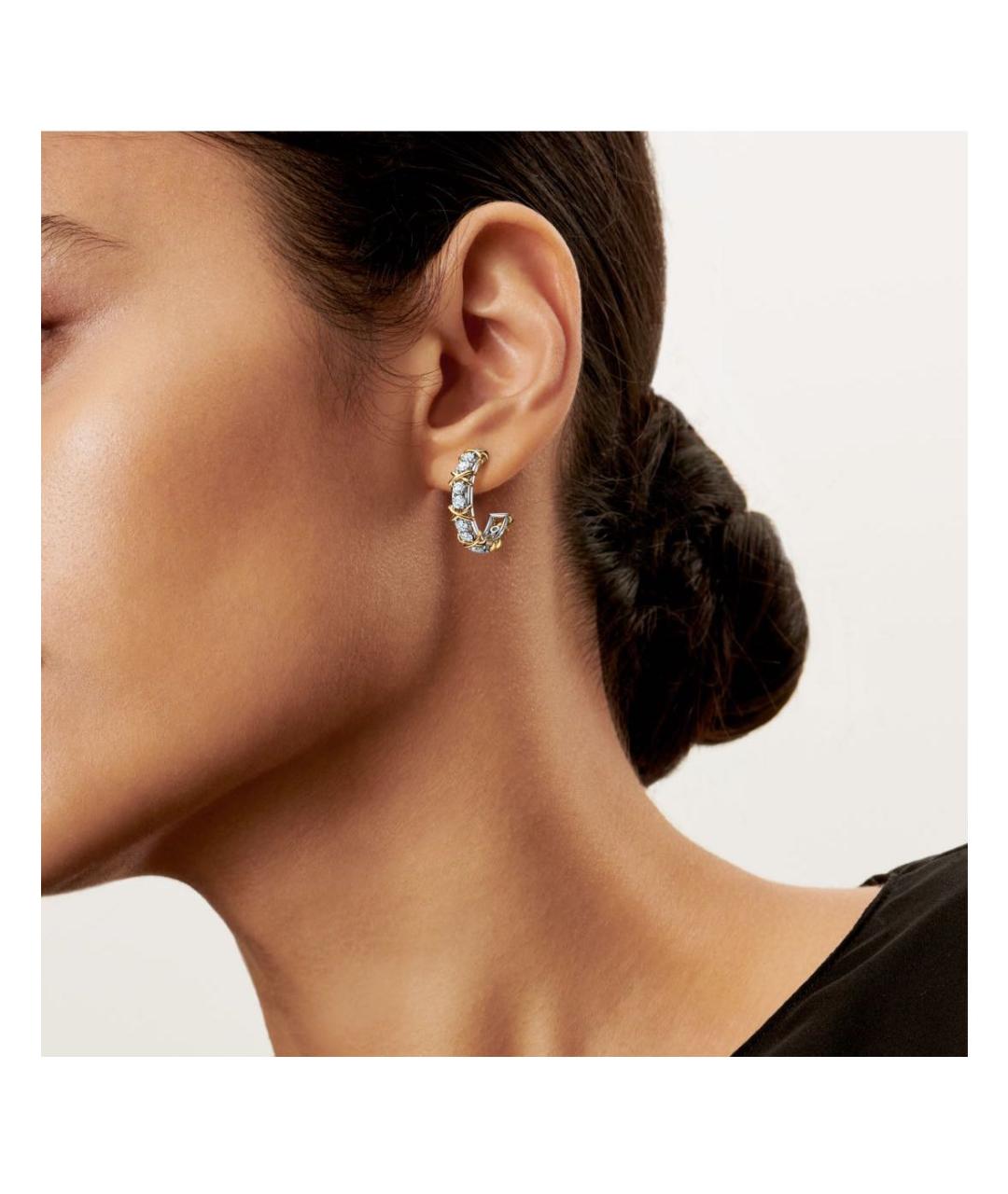 TIFFANY&CO Золотые серьги из желтого золота, фото 4