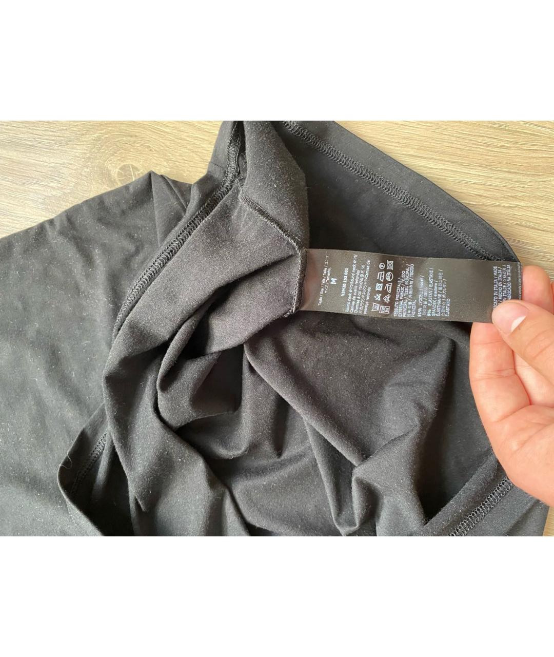 ERMENEGILDO ZEGNA Черная футболка, фото 5
