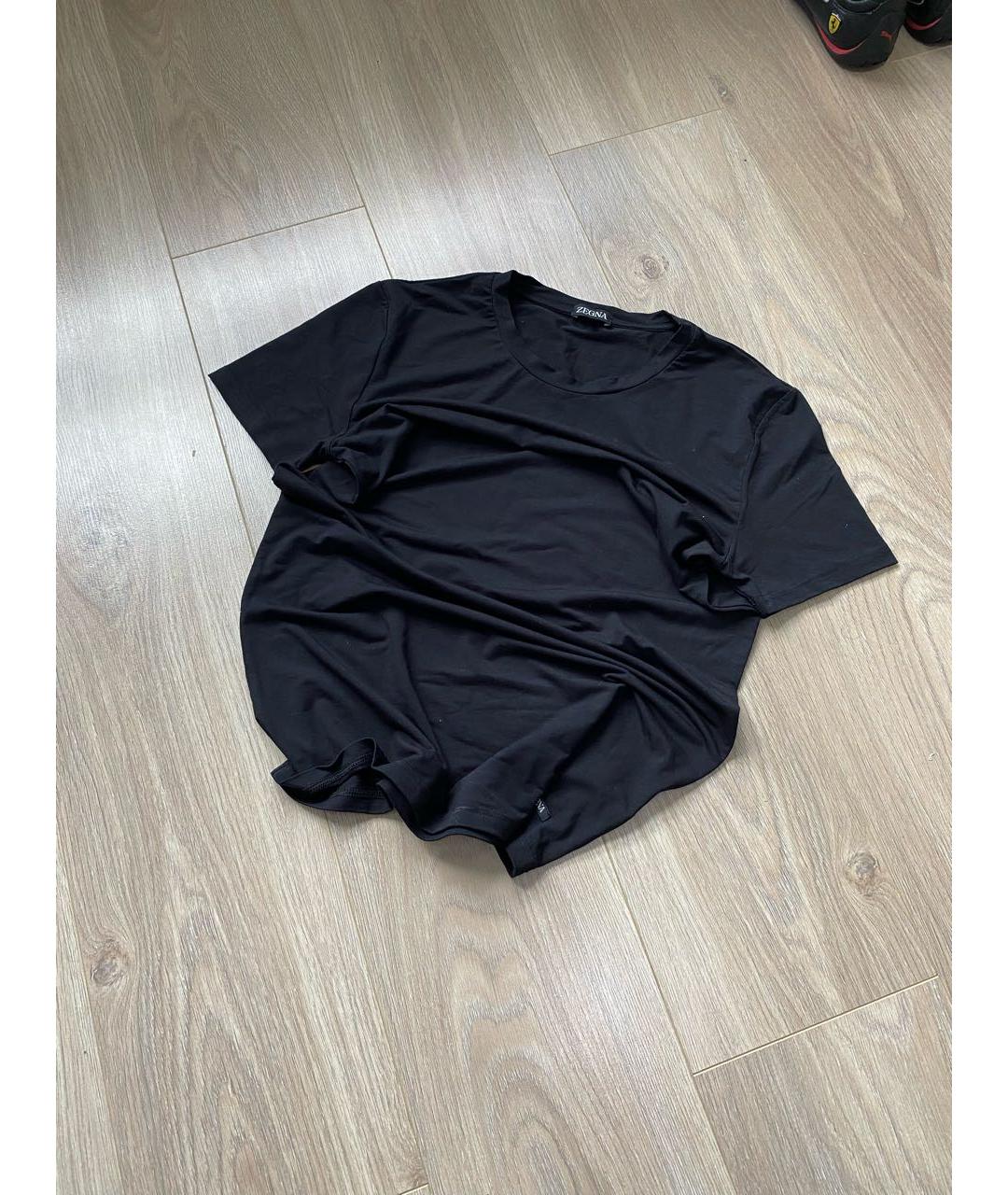 ERMENEGILDO ZEGNA Черная футболка, фото 2
