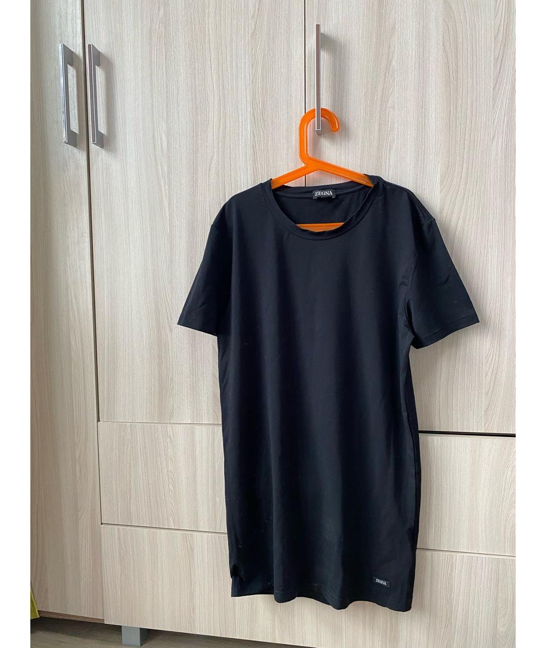ERMENEGILDO ZEGNA Черная футболка, фото 8