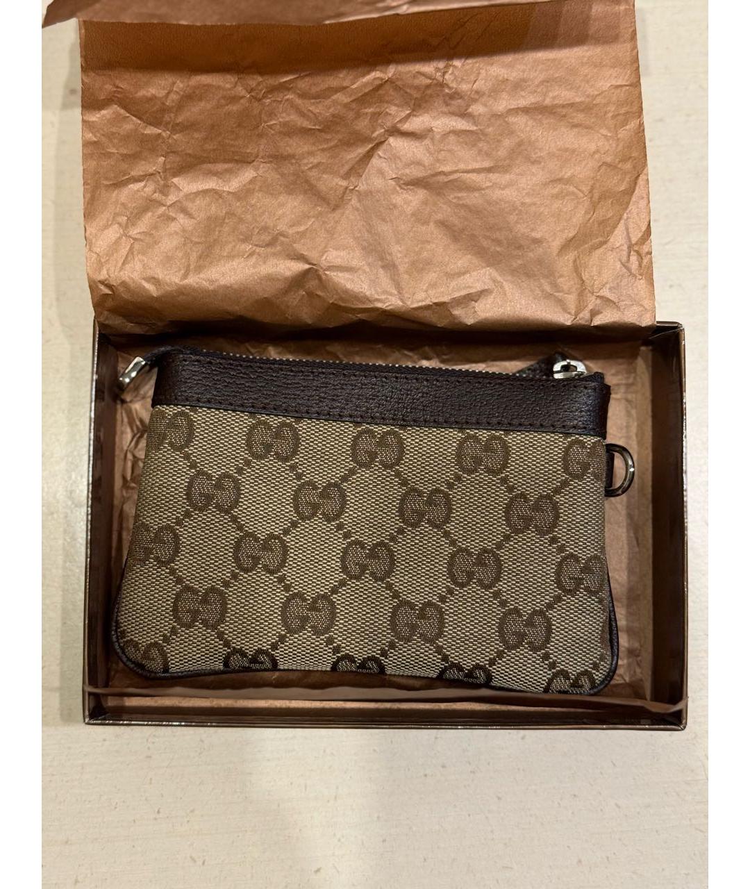 GUCCI Коричневый кошелек, фото 5