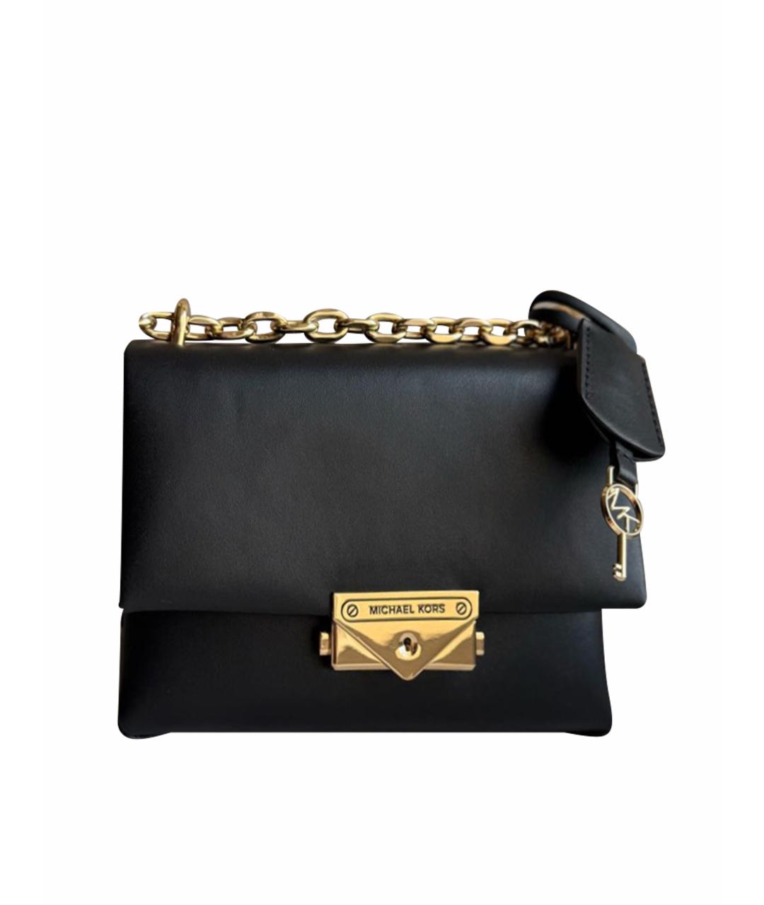 MICHAEL KORS Черная сумка через плечо из искусственной кожи, фото 1