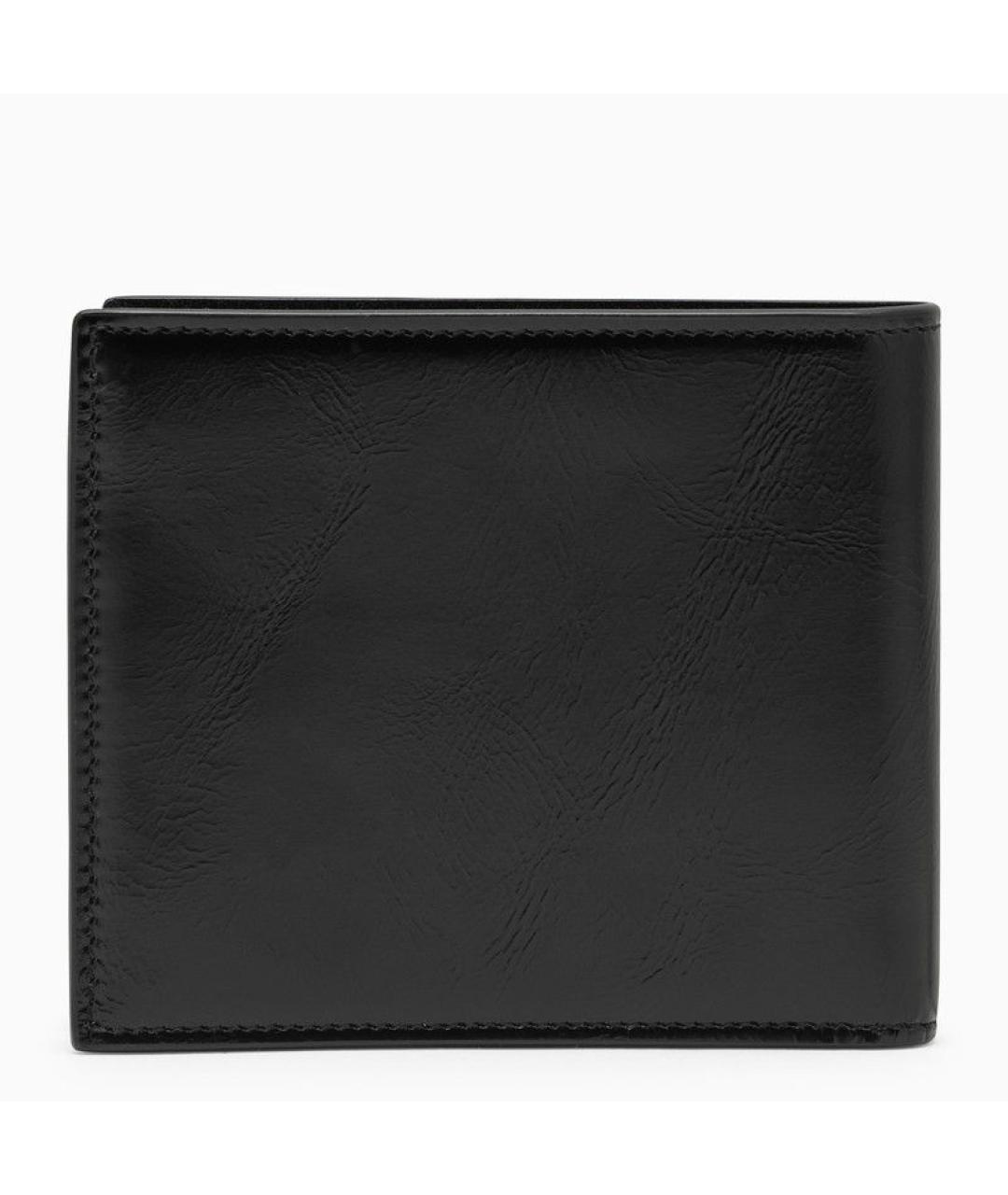 SAINT LAURENT Коричневый кожаный кошелек, фото 3