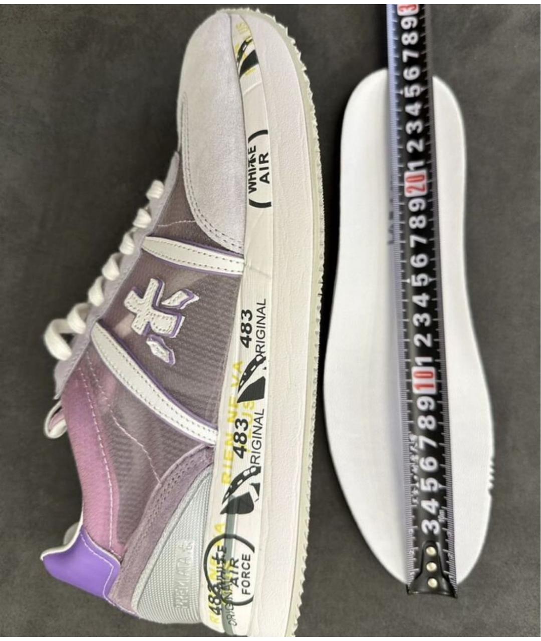PREMIATA Фиолетовые кроссовки, фото 5