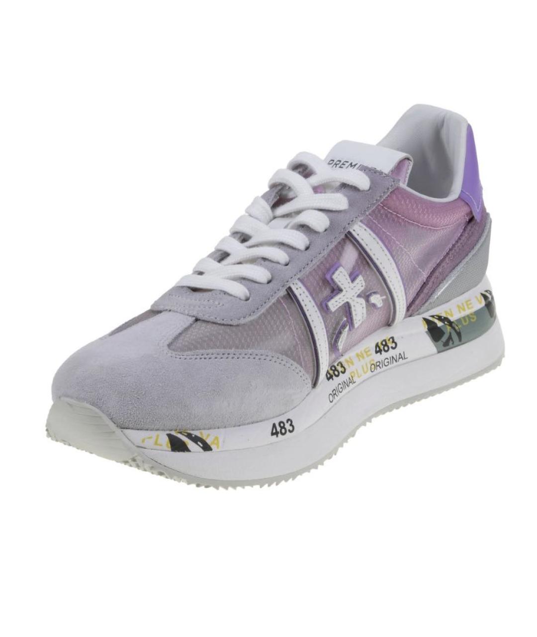 PREMIATA Фиолетовые кроссовки, фото 2