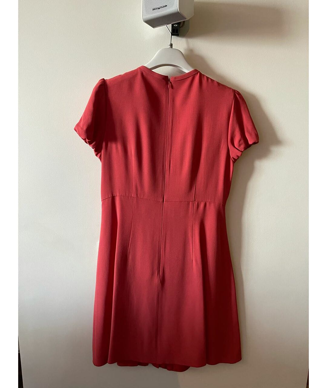 RED VALENTINO Розовое ацетатное повседневное платье, фото 6