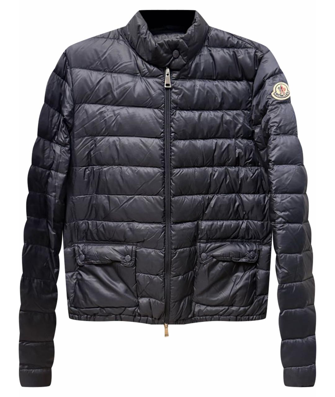 MONCLER Темно-синяя куртка, фото 1