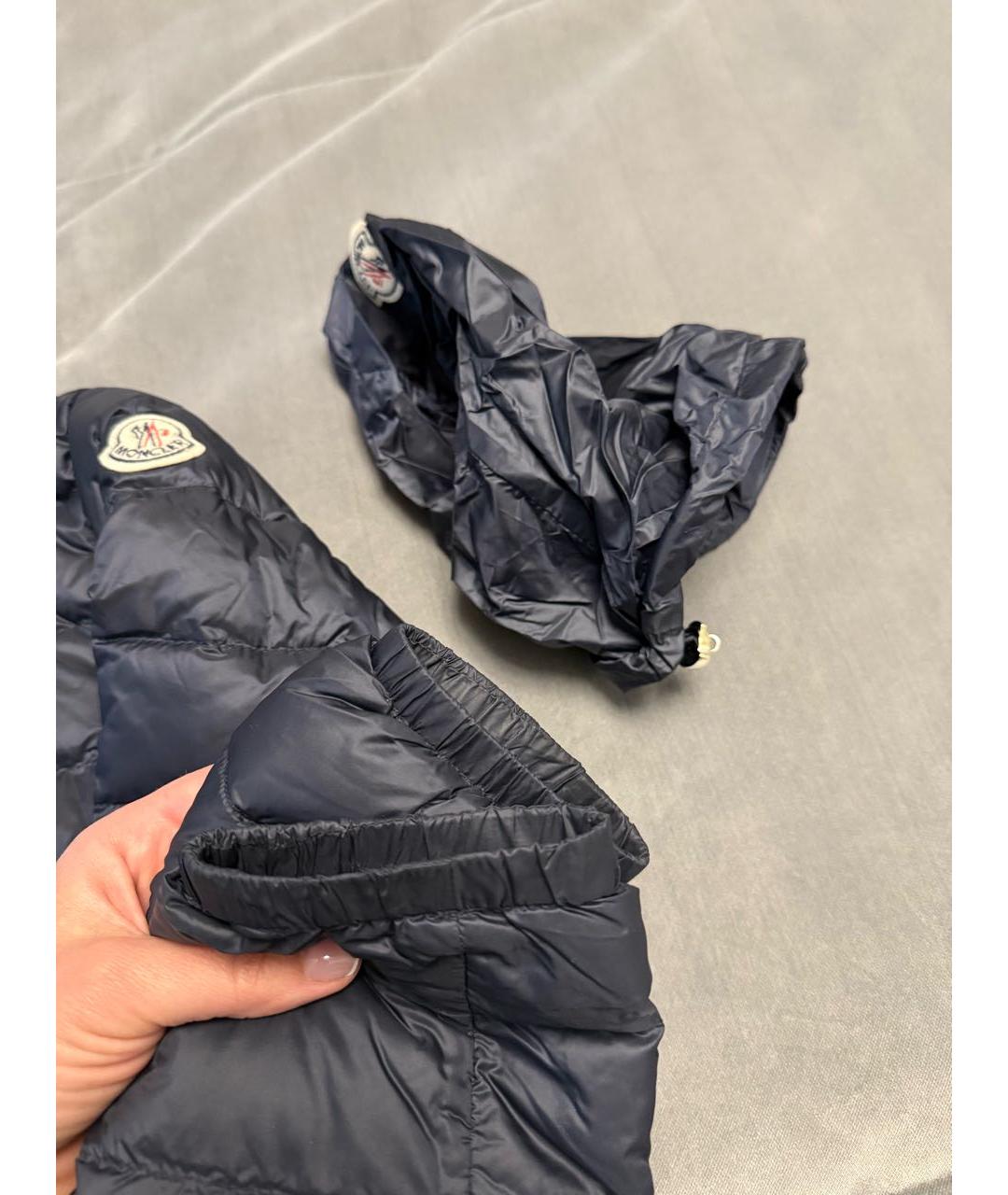MONCLER Темно-синяя куртка, фото 6