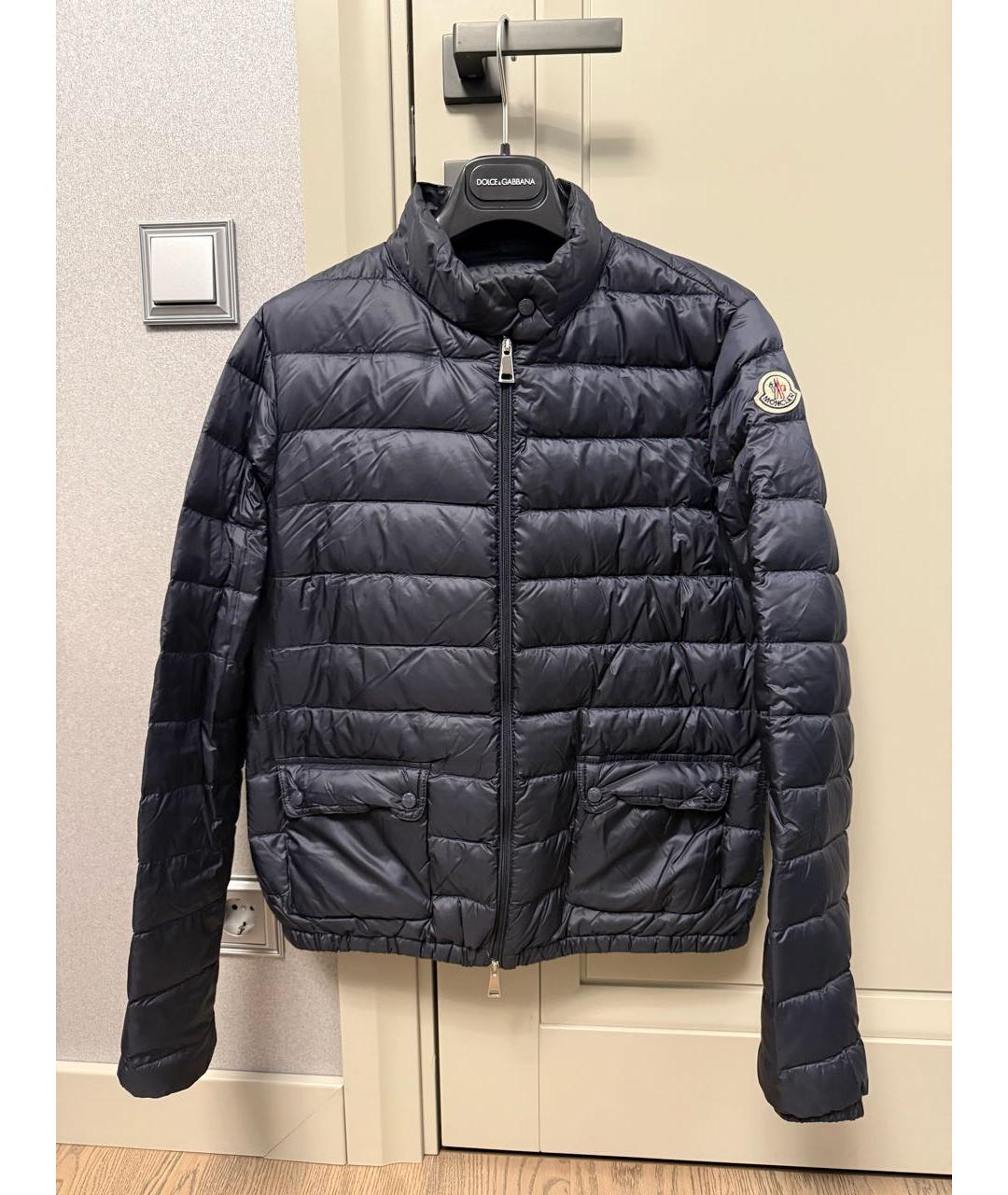 MONCLER Темно-синяя куртка, фото 9