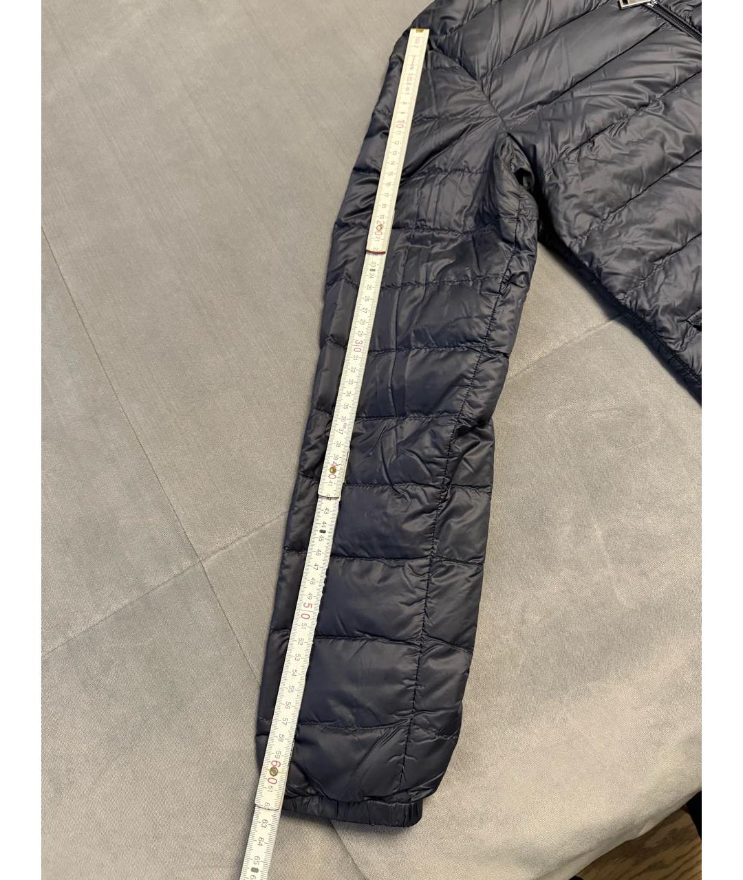 MONCLER Темно-синяя куртка, фото 5
