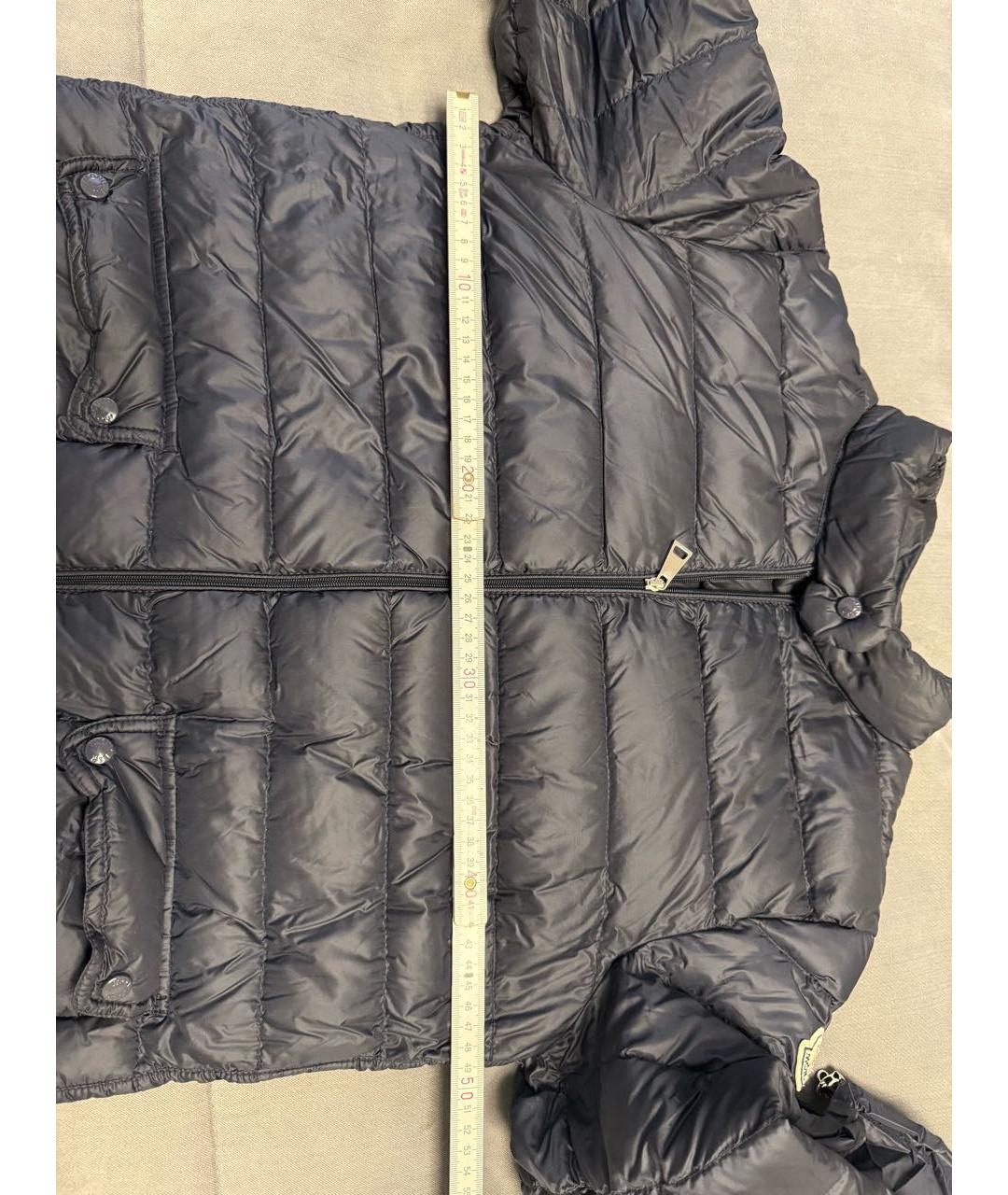 MONCLER Темно-синяя куртка, фото 7